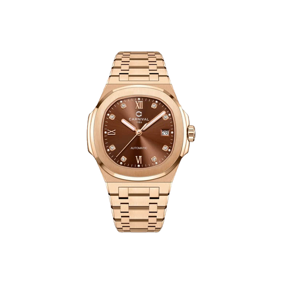 Jam Tangan Mekanik Carnival 8160G 