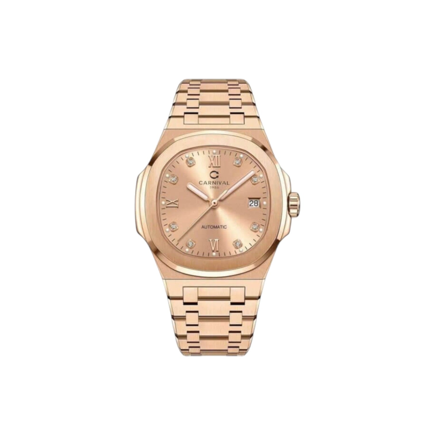 Jam Tangan Mekanik Carnival 8160G 