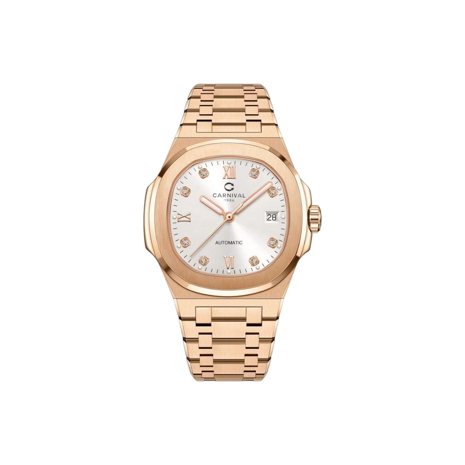 Jam Tangan Mekanik Carnival 8160G 