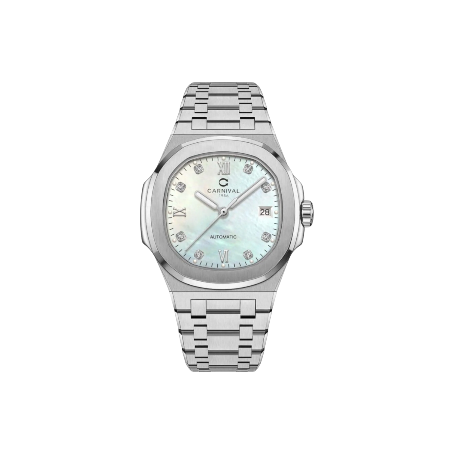 Jam Tangan Mekanik Carnival 8160G 