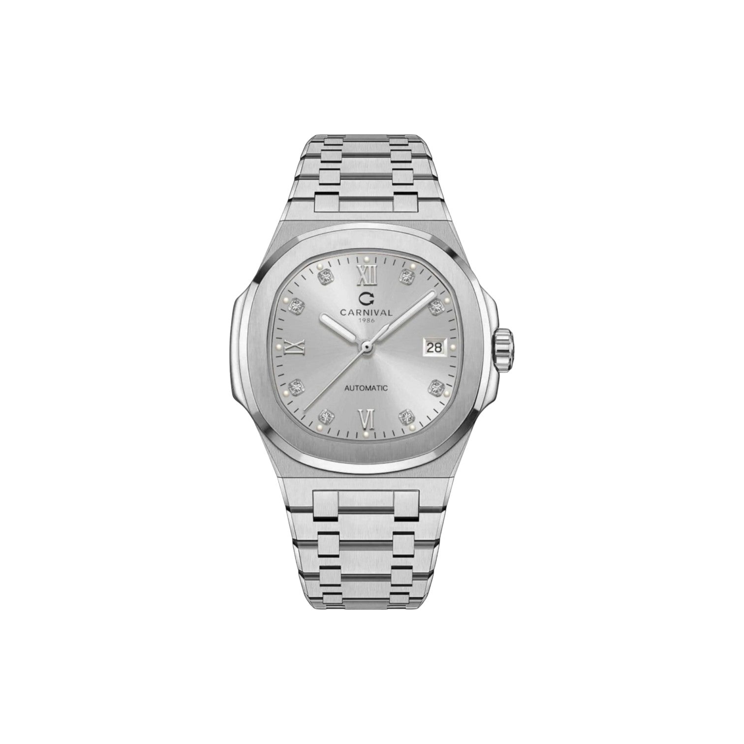 Jam Tangan Mekanik Carnival 8160G 