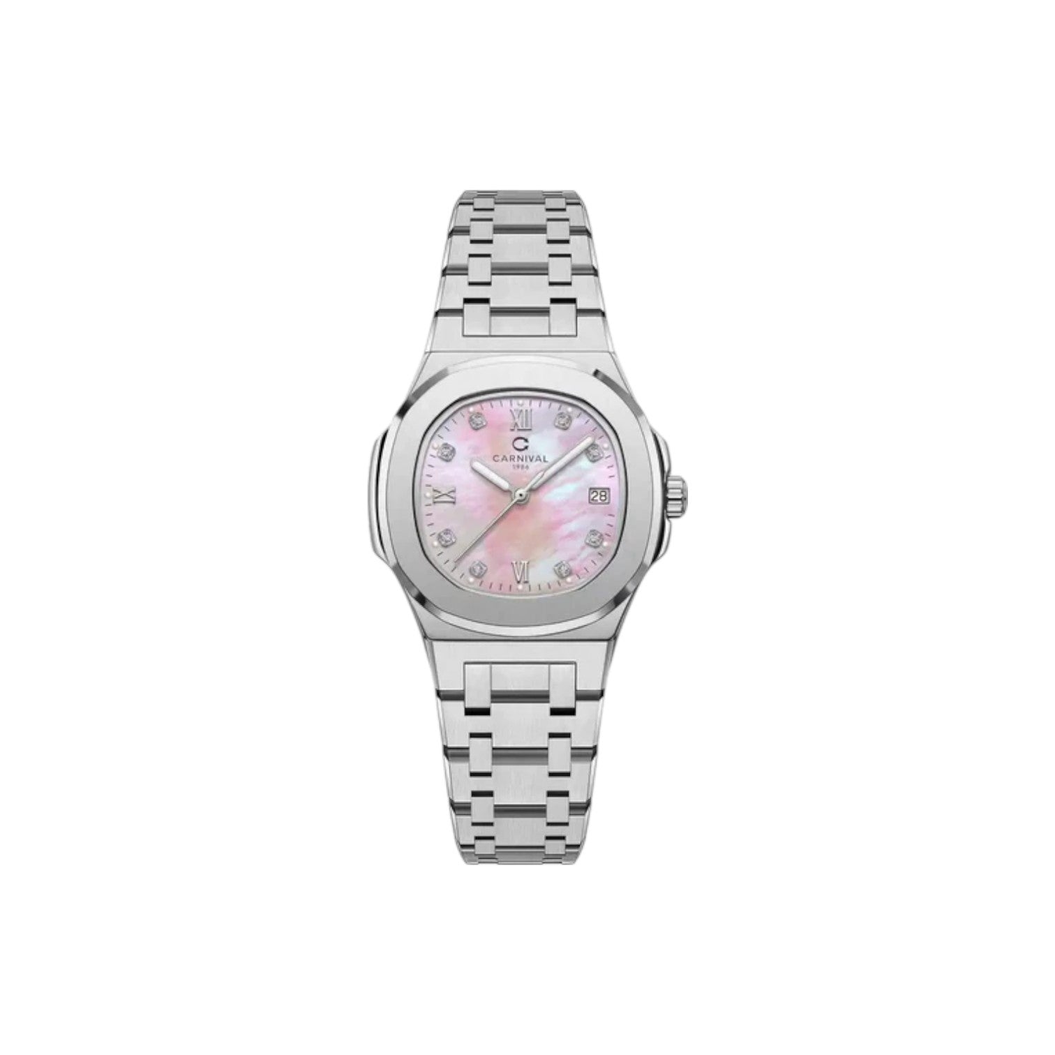 Jam tangan kuarsa wanita Carnival 8160L 