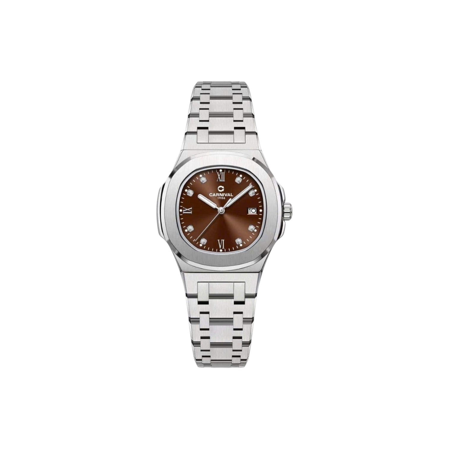 Jam tangan kuarsa wanita Carnival 8160L 