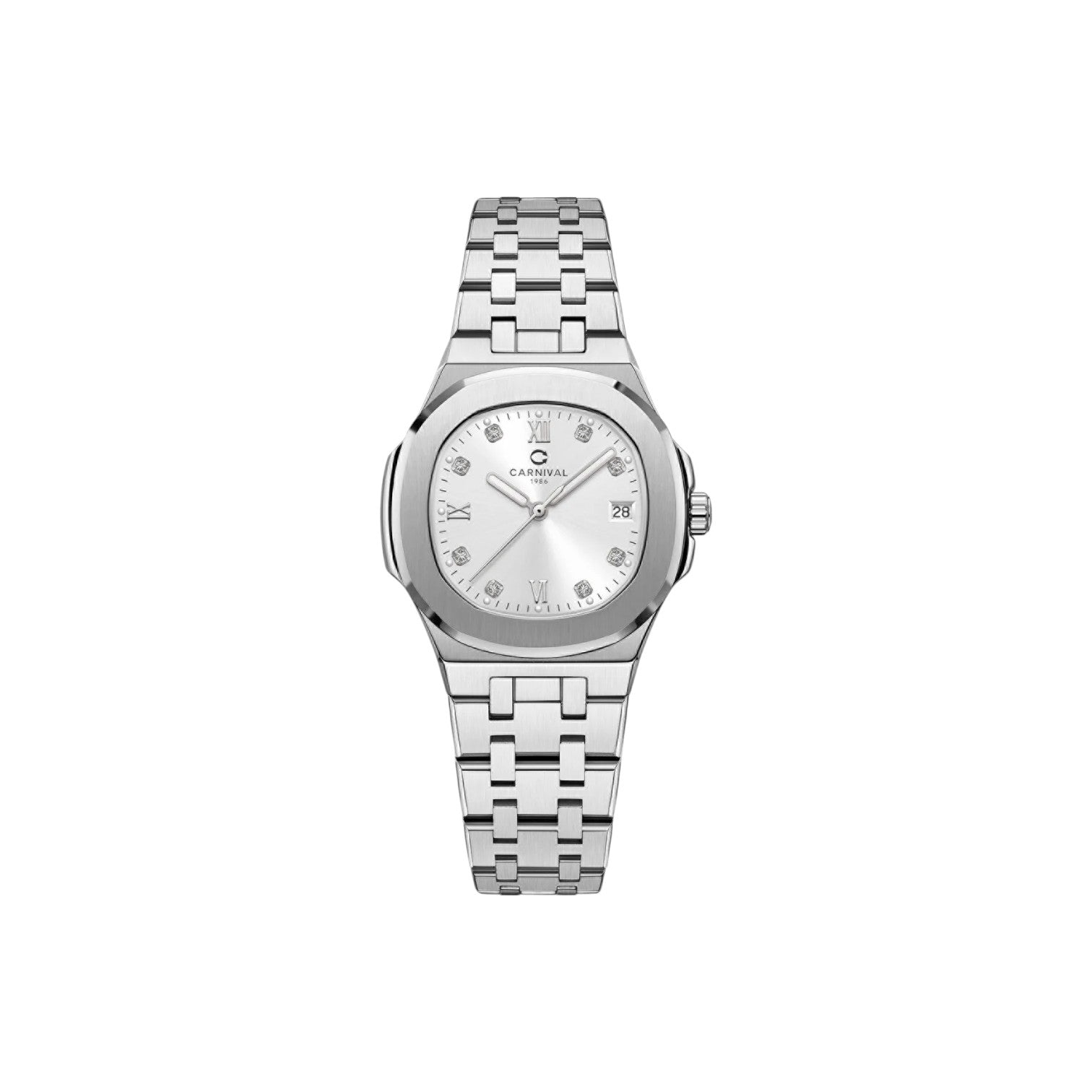 Jam tangan kuarsa wanita Carnival 8160L 
