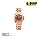 Jam tangan kuarsa wanita Carnival 8161L 