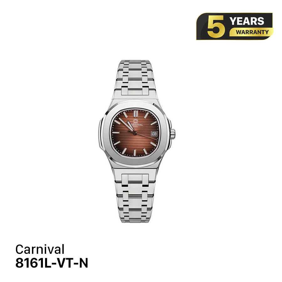 Jam tangan kuarsa wanita Carnival 8161L 