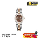 Jam tangan mekanis pria Alexander Ferros 8181 