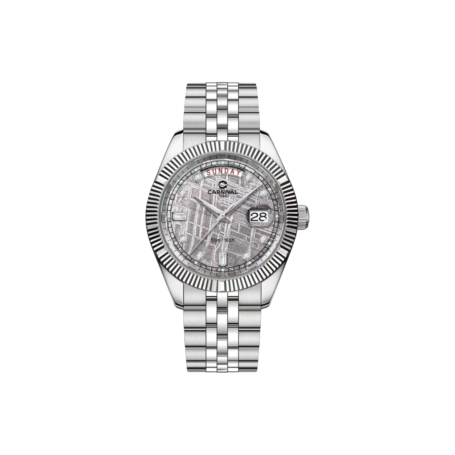 Jam tangan bertenaga baterai Carnival 8190G 
