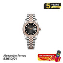 Jam tangan mekanik wanita Alexander Ferros 8201D 