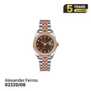 Jam tangan kuarsa wanita Alexander Ferros 8222 