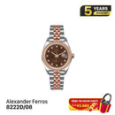 Jam tangan kuarsa wanita Alexander Ferros 8222 