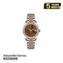 Jam tangan kuarsa wanita Alexander Ferros 8222 