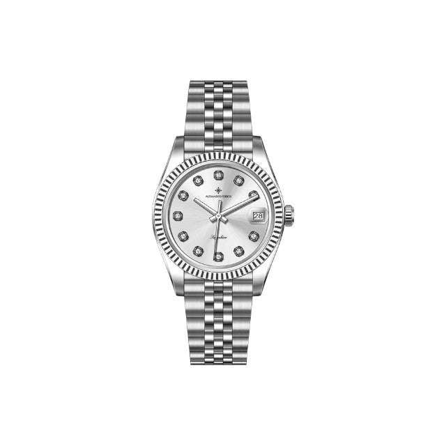 Jam tangan kuarsa wanita Alexander Ferros 8222 