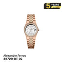 Jam tangan mekanis pria Alexander Ferros 8181 