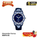 Jam tangan mekanis pria Alexander Ferros 9081 