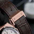 Jam tangan mekanis pria Alexander Ferros 9292 