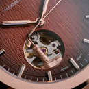 Jam tangan mekanis pria Alexander Ferros 9292 