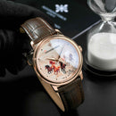 Jam tangan mekanis pria Alexander Ferros 9302 