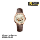Jam tangan mekanis pria Alexander Ferros 9302 