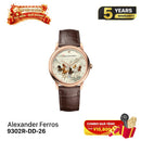 Jam tangan mekanis pria Alexander Ferros 9302 