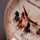 Jam tangan mekanis pria Alexander Ferros 9302 