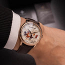 Jam tangan mekanis pria Alexander Ferros 9302 