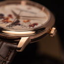 Jam tangan mekanis pria Alexander Ferros 9302 