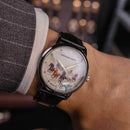 Jam tangan mekanis pria Alexander Ferros 9302 