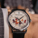 Jam tangan mekanis pria Alexander Ferros 9302 