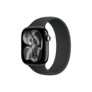 Apple Watch Series 11 GPS 42mm Original Jet Black Aluminum Case / Black Sport Band 