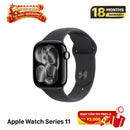 Apple Watch Series 11 GPS + 5G 42mm Casing Aluminium Rose Gold Asli / Tali Jam Sport Light Blush 