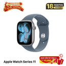 Apple Watch Series 11 GPS 46mm Original Jet Black Aluminum Case / Black Sport Band 