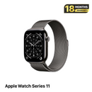 Apple Watch Series 11 GPS + 5G 42mm Casing Aluminium Rose Gold Asli / Tali Jam Sport Light Blush 