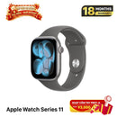 Apple Watch Series 11 GPS 46mm Original Jet Black Aluminum Case / Black Sport Band 