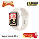 Apple Watch SE3 40mm GPS Starlight Casing Aluminium/Tali Olahraga Starlight Kotak Asli 