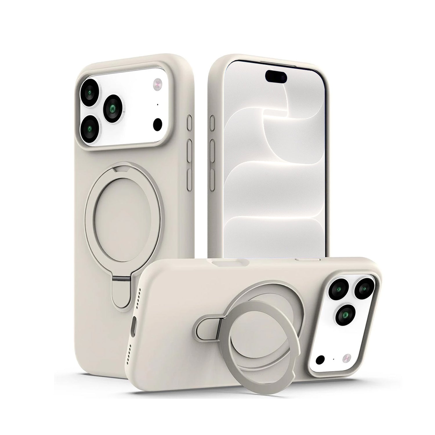 Casing Transparan MagSafe untuk iPhone 