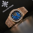 Jam tangan mekanik pria Alexander Ferros 6091R 