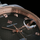 Jam tangan mekanik wanita Alexander Ferros 8201D 