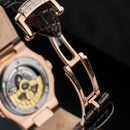 Jam tangan mekanik pria Alexander Ferros 6091R 