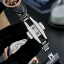 Jam tangan mekanis pria Alexander Ferros 9081 