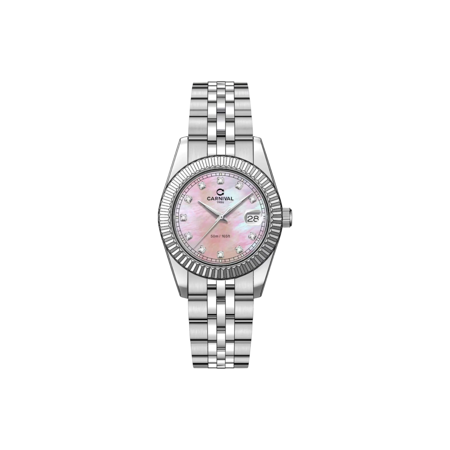 Jam tangan kuarsa wanita Carnival 8131L 