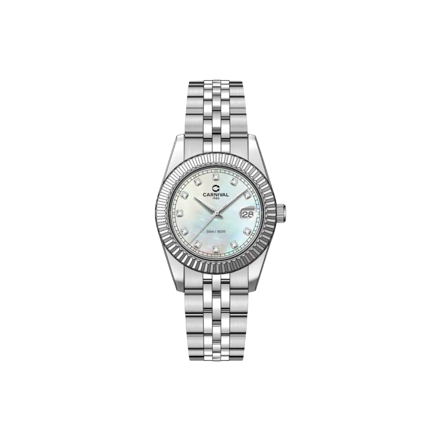 Jam tangan kuarsa wanita Carnival 8131L 