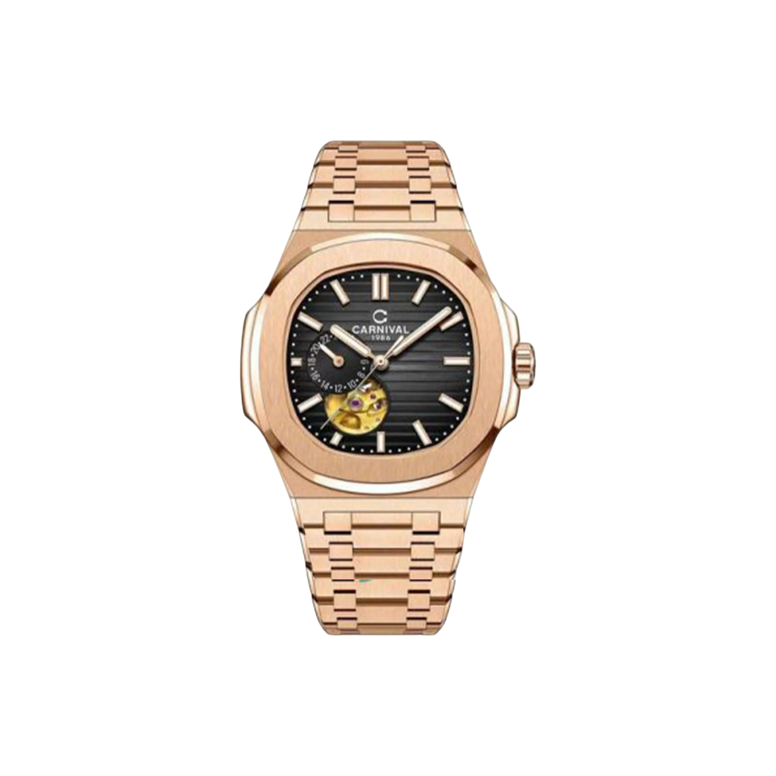 Jam Tangan Mekanik Carnival 8159G 