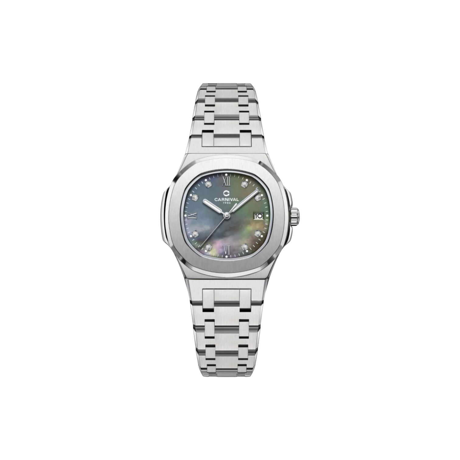 Jam tangan kuarsa wanita Carnival 8160L 
