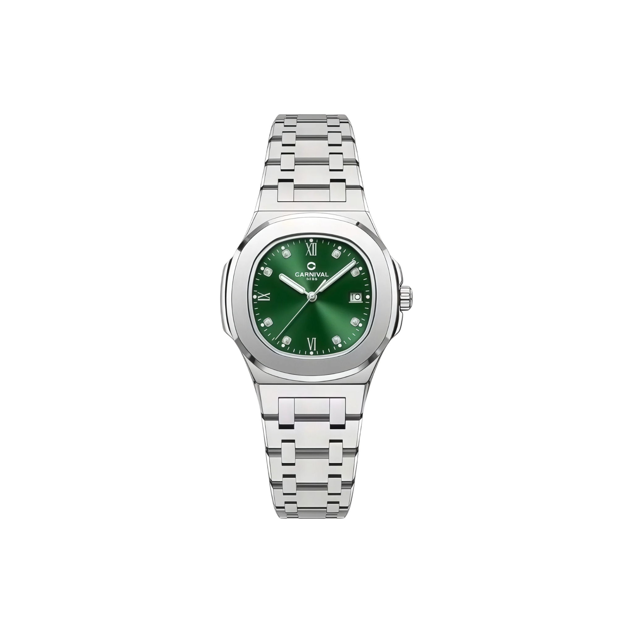 Jam tangan kuarsa wanita Carnival 8160L 
