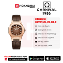 Jam tangan kuarsa wanita Carnival 8161L 