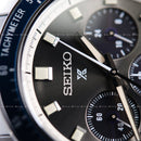 Jam tangan bertenaga surya Seiko Prospex Speedtimer SBDL111 
