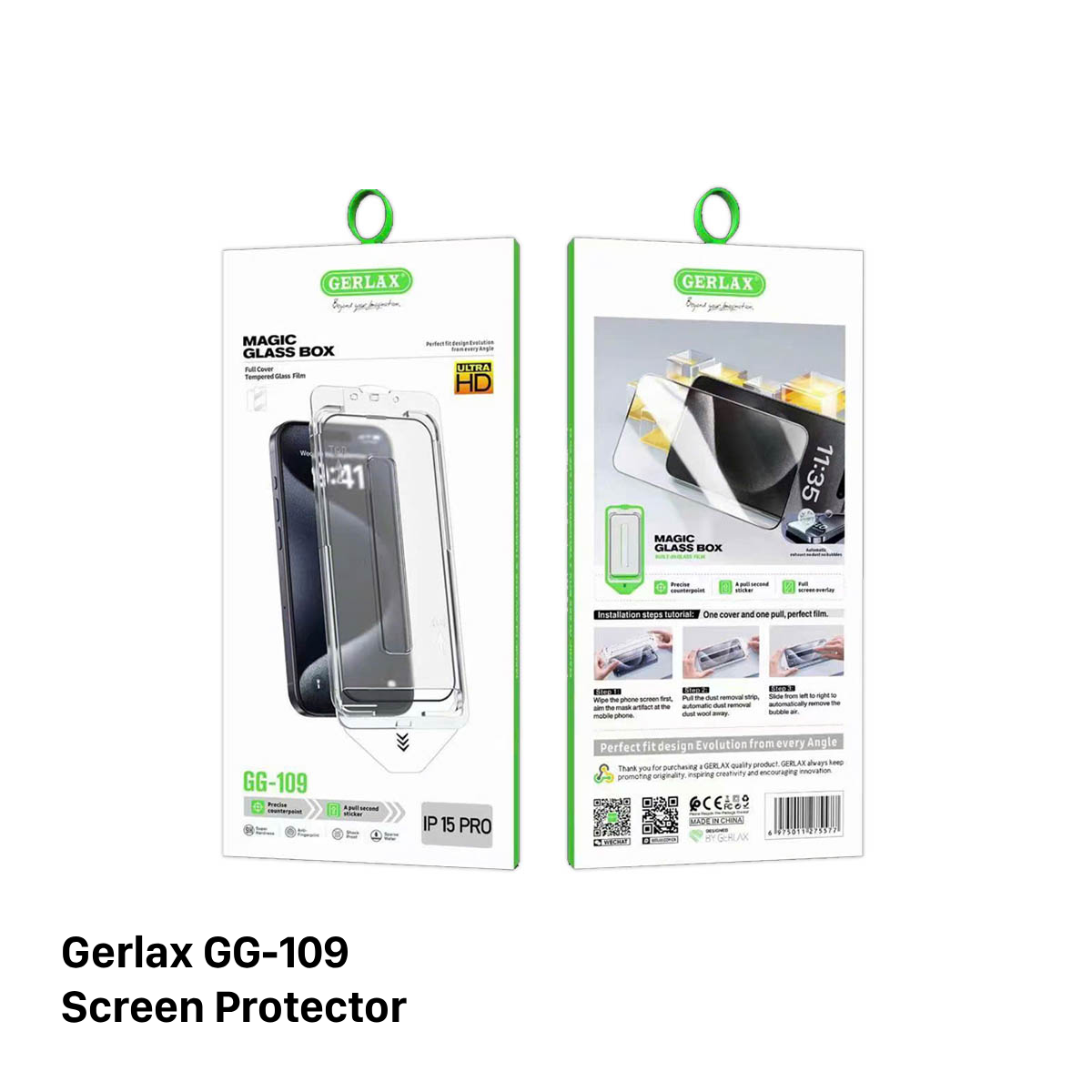Kaca temper Gerlax GG-109 