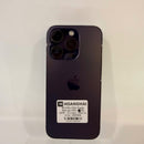 iPhone 14 Pro 256GB Purple 98% pin 100% Máy đã trả hết tiền mạng dùng như Quốc tế Apple (Đã thay pin - Có xước - đốm 3x, 0.5x) - HH5068