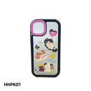 HHPK01 Casing Ponsel Hewan Kartun 